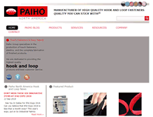 Tablet Screenshot of paiho-usa.com